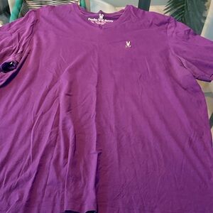 Psycho Bunny Vivid Purple Short Sleeve Tee